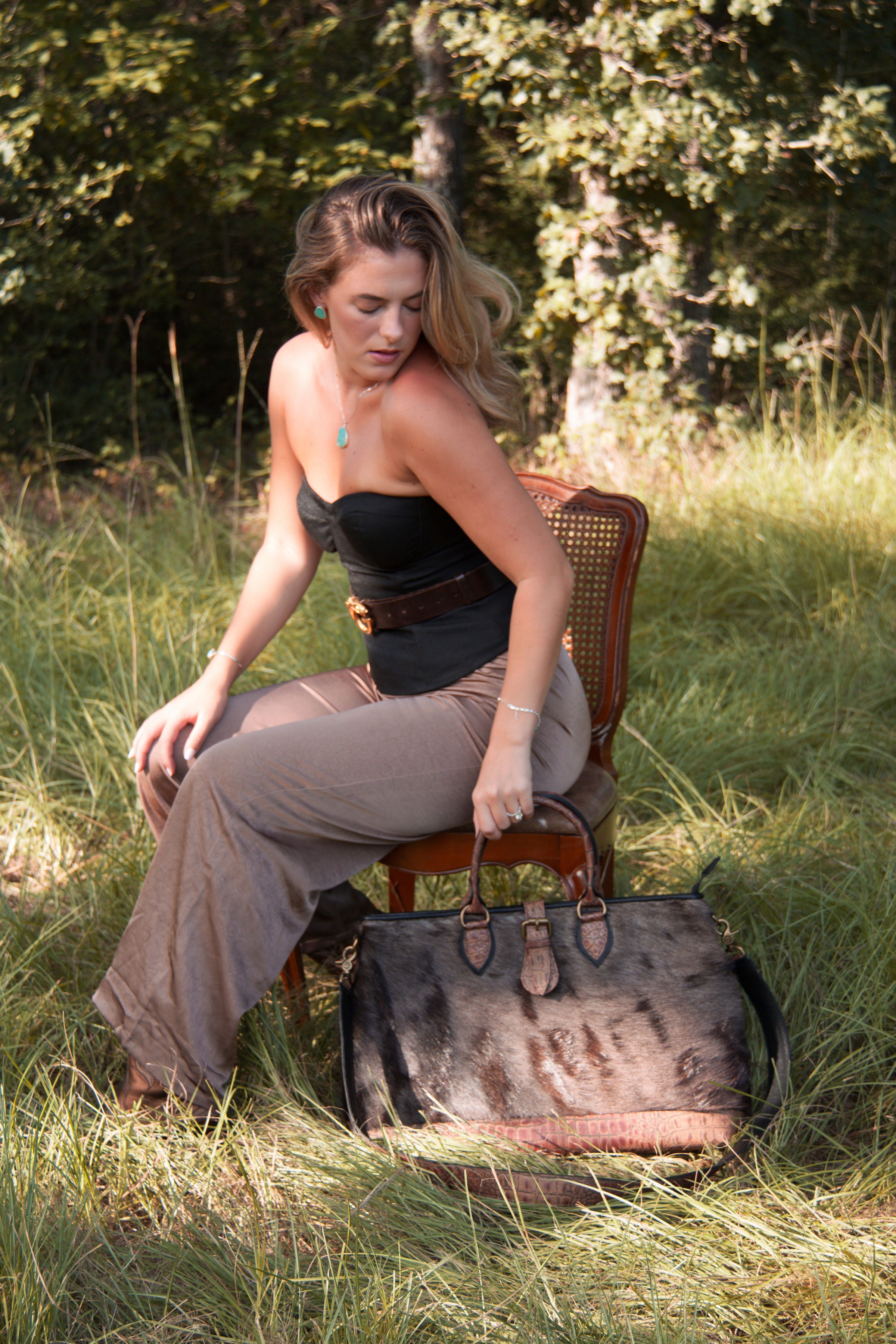 Amberson No. 03 Weekender Bag - handbag - Wooten's