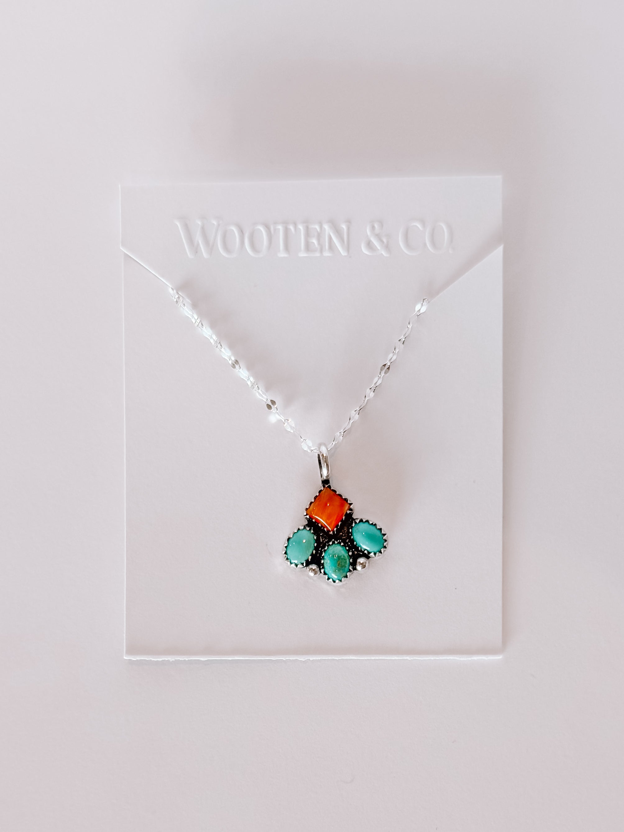 Flint Stone Cluster Necklace - Wooten's