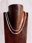 4.5mm Herringbone Chain Necklace 18" - Wooten's