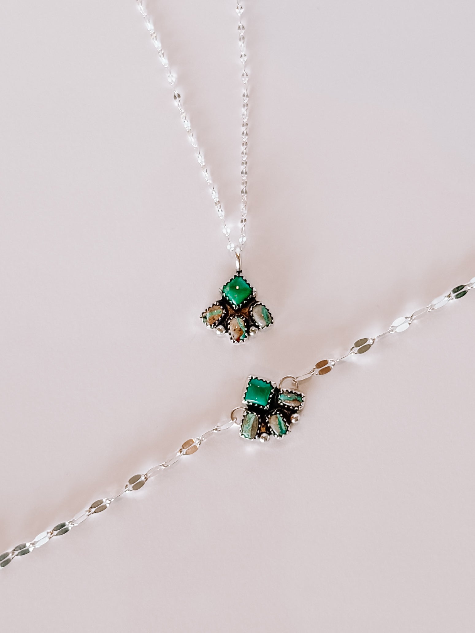 Flint Stone Cluster Necklace - Wooten's
