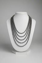 4mm Sterling Silver Pearl Necklace 14" - 60" - 2 - Wooten's
