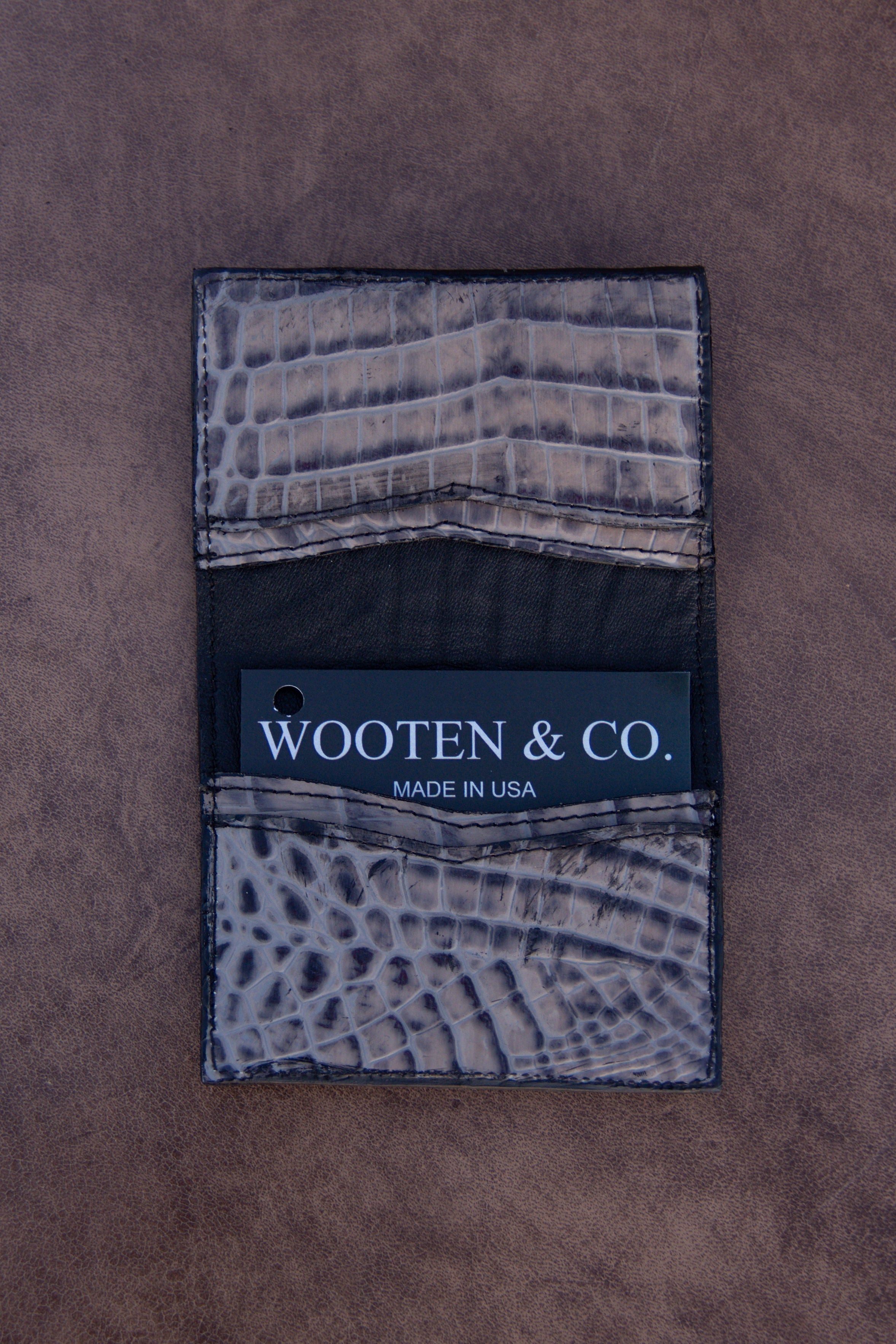 Dunmore No. 09 Card Wallet - wallet - Wooten's