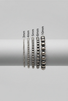 5mm Sterling Silver Pearl Bracelet - Wooten's