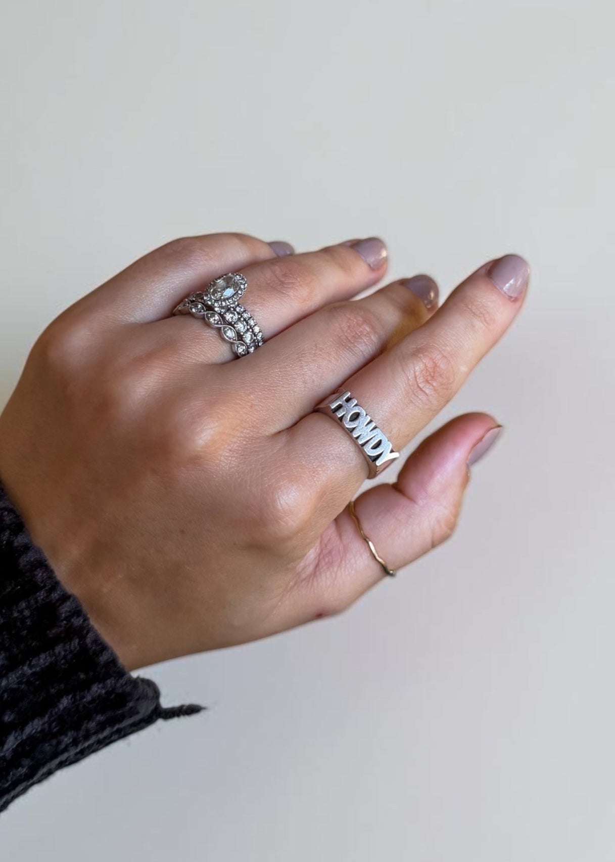 Howdy Ring - Made To Order - Wooten's