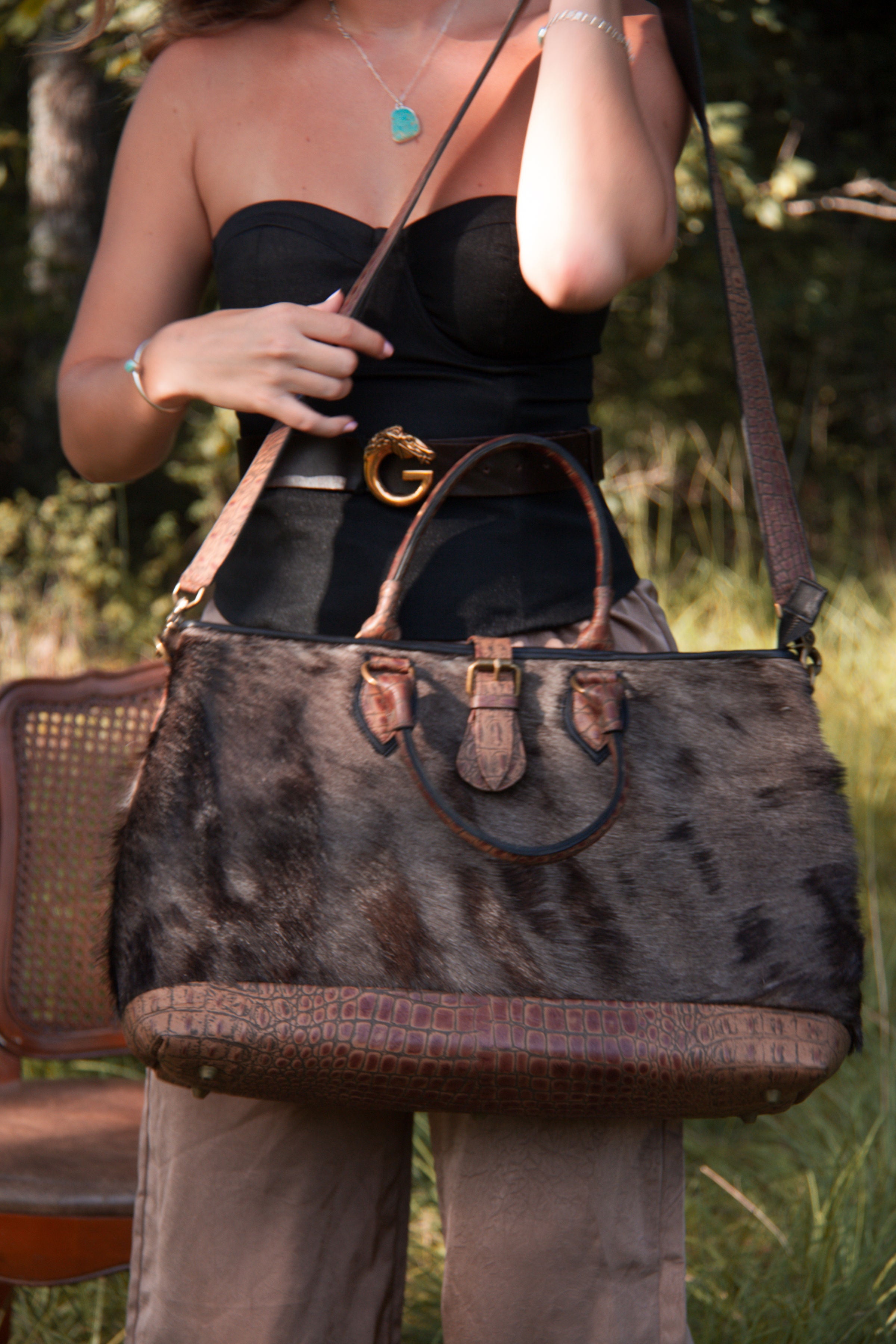 Amberson No. 03 Weekender Bag - handbag - Wooten's