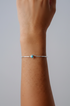 Tye Turquoise Hook Bangle - Wooten's