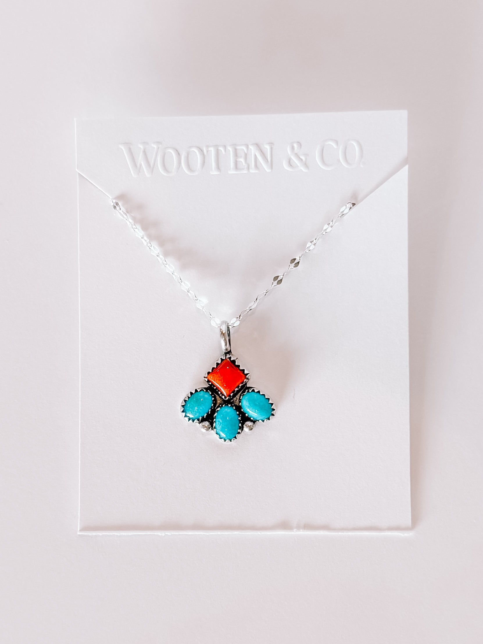 Flint Stone Cluster Necklace - Wooten's