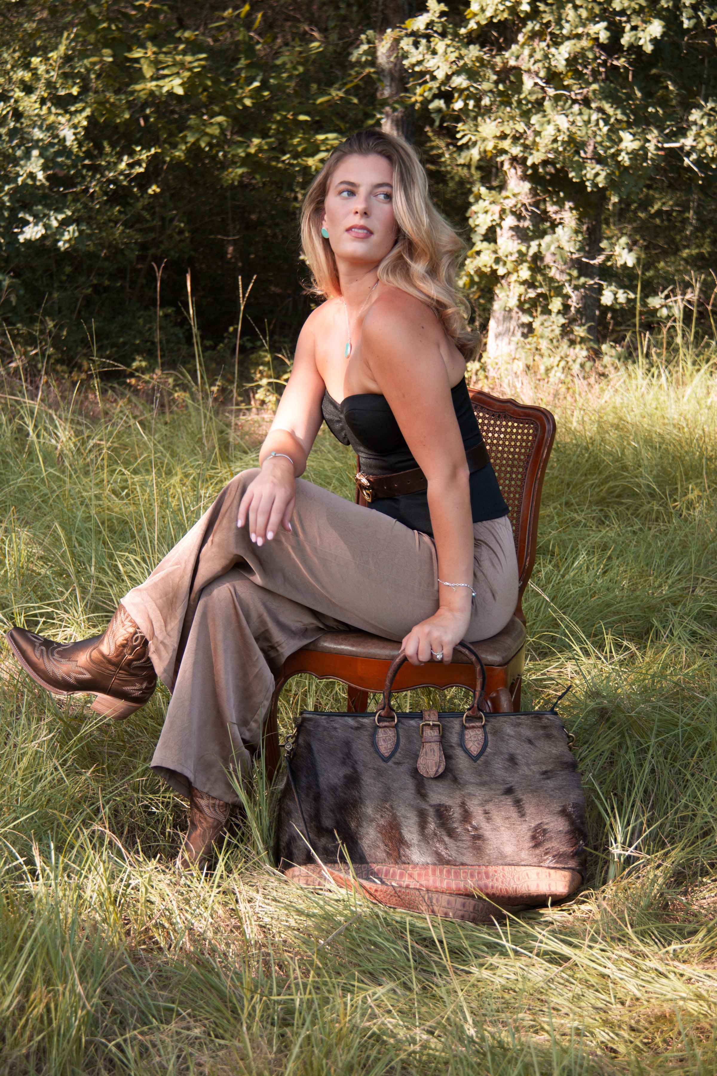 Amberson No. 03 Weekender Bag - handbag - Wooten's