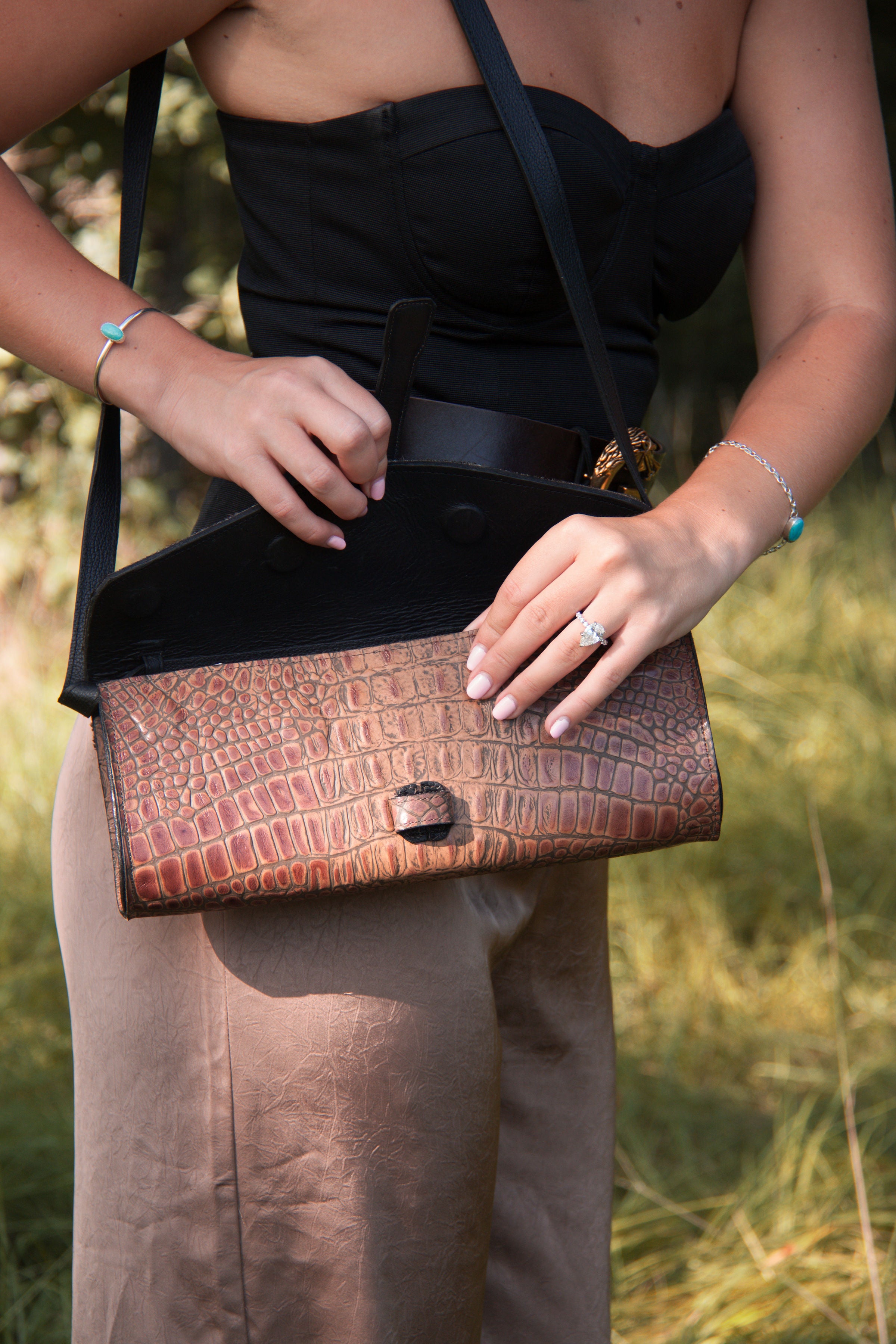 Amberson No. 07 Clutch - handbag - Wooten's