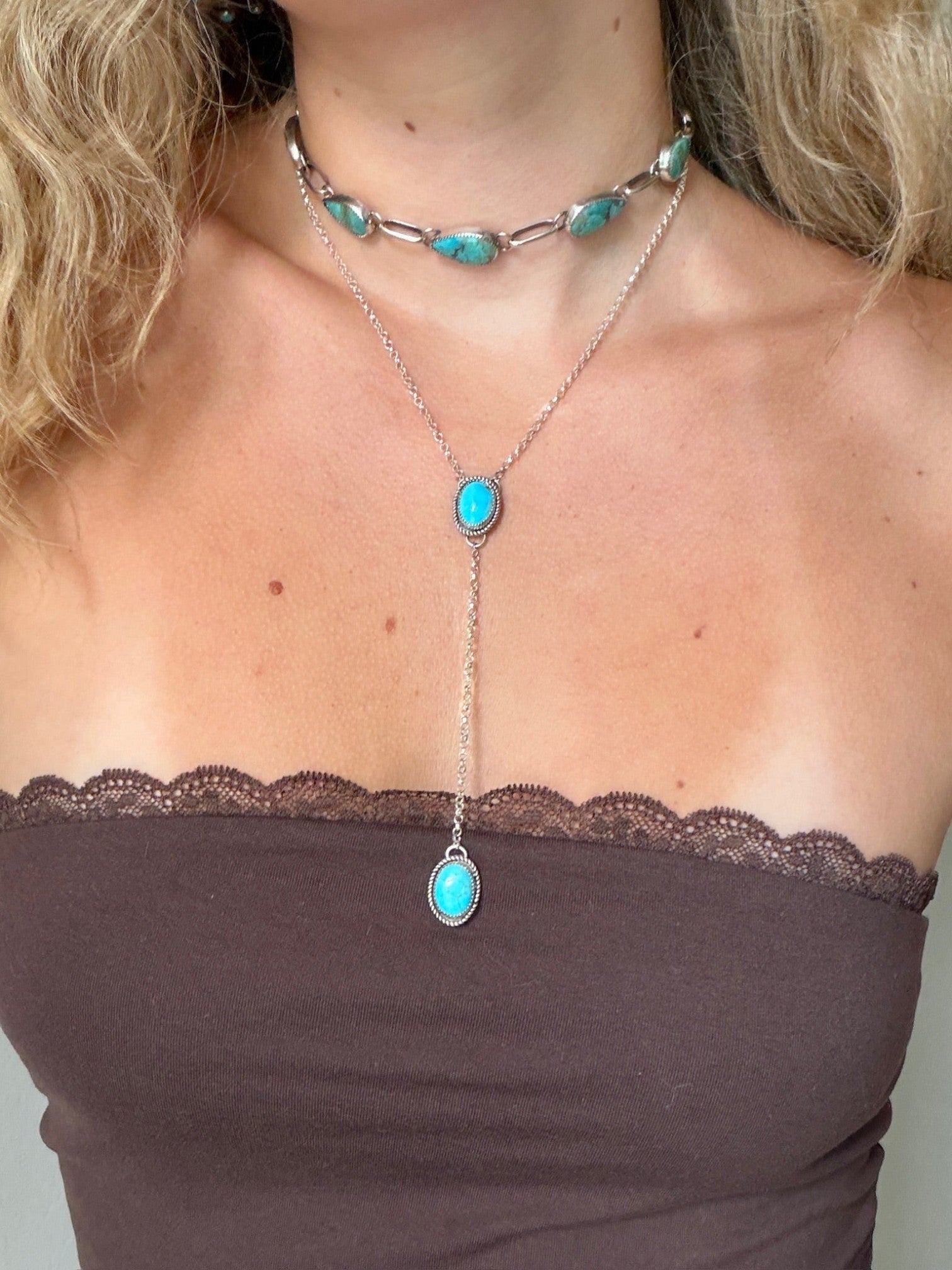 Paducah Turquoise Lariat Necklace - Wooten's