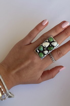 Alcova Sonoran Gold + White Buffalo Ring - Wooten's