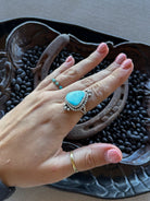 Am I Blue Turquoise Ring - Horseshoe J & Co.
