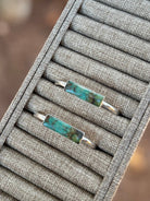 Anthem Horizontal Turquoise Cuff Bracelets - Horseshoe J & Co.