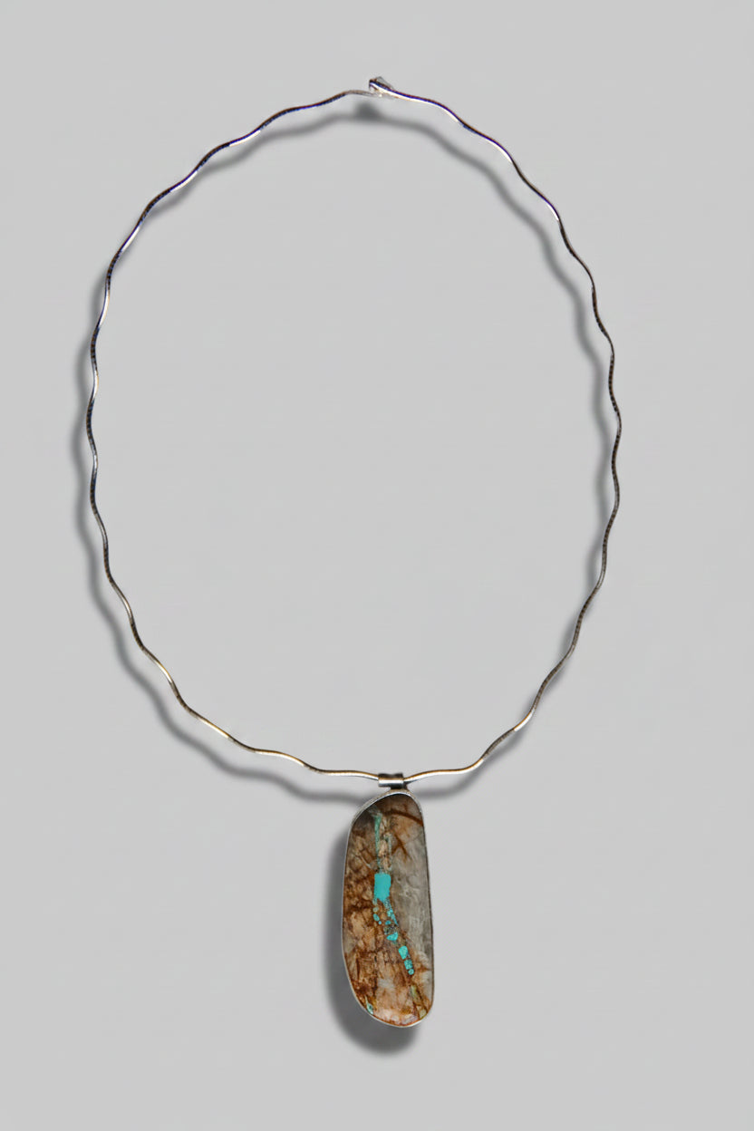 Apopka Royston Turquoise Necklace - Wooten's