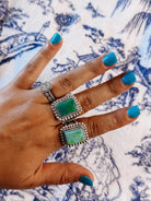 Barry Turquoise Ring - ring - Horseshoe J & Co.