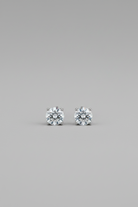 Biddle 8mm Round Solitaire Stud Earrings - Wooten's