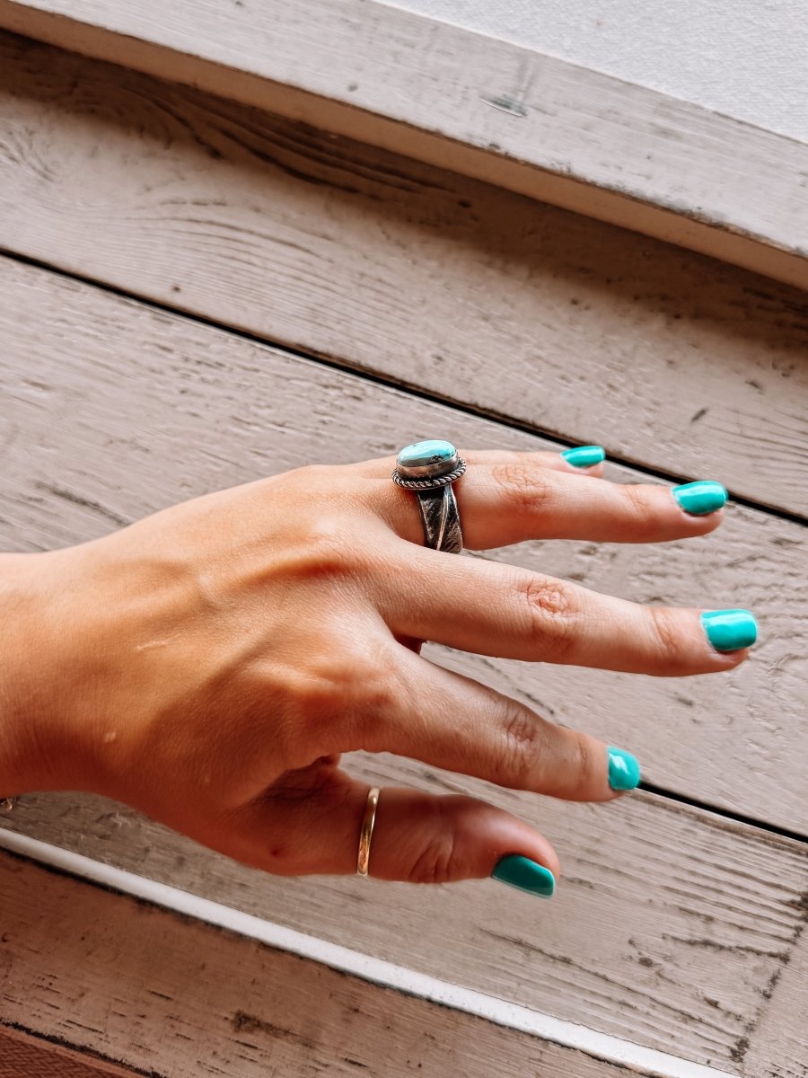 Big Iron Golden Hills Ring - Horseshoe J & Co.