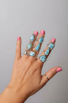 Blue Skies Larimar Rings - Wooten's
