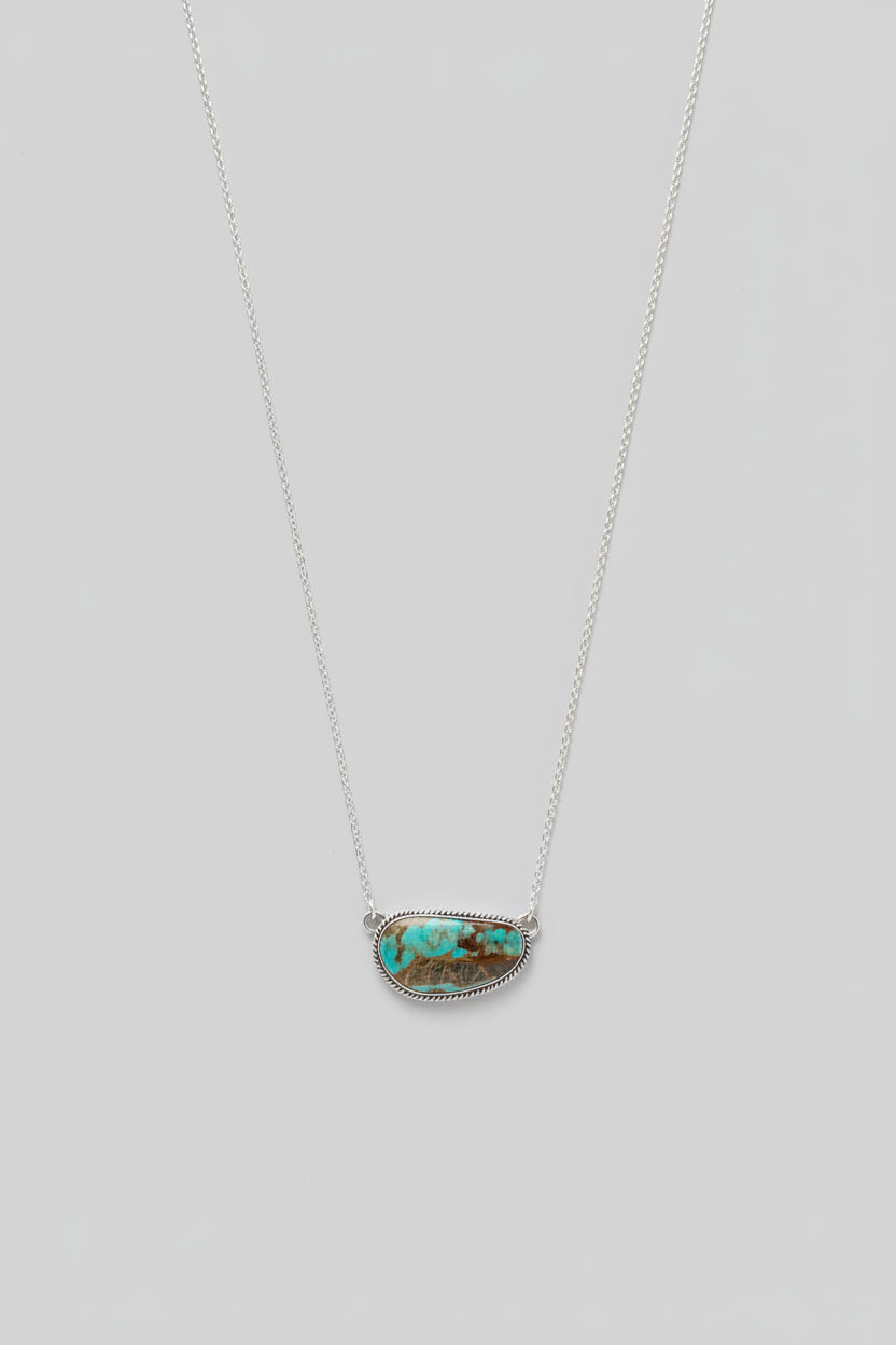 Blue Train Turquoise Necklace - Horseshoe J & Co.