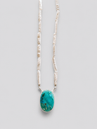 Boca Raton Turquoise Freshwater Pearl Pillar Necklace - Wooten's