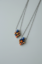 Bond Blue Lapis and Spiny Oyster Necklace - Wooten's