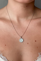 Bonner Mother of Pearl Cross Necklace - Wooten's