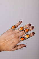 Borger Orange Spiny Ring - Wooten's