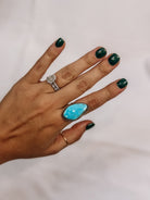 Boulder Adjustable Turquoise Ring - Horseshoe J & Co.