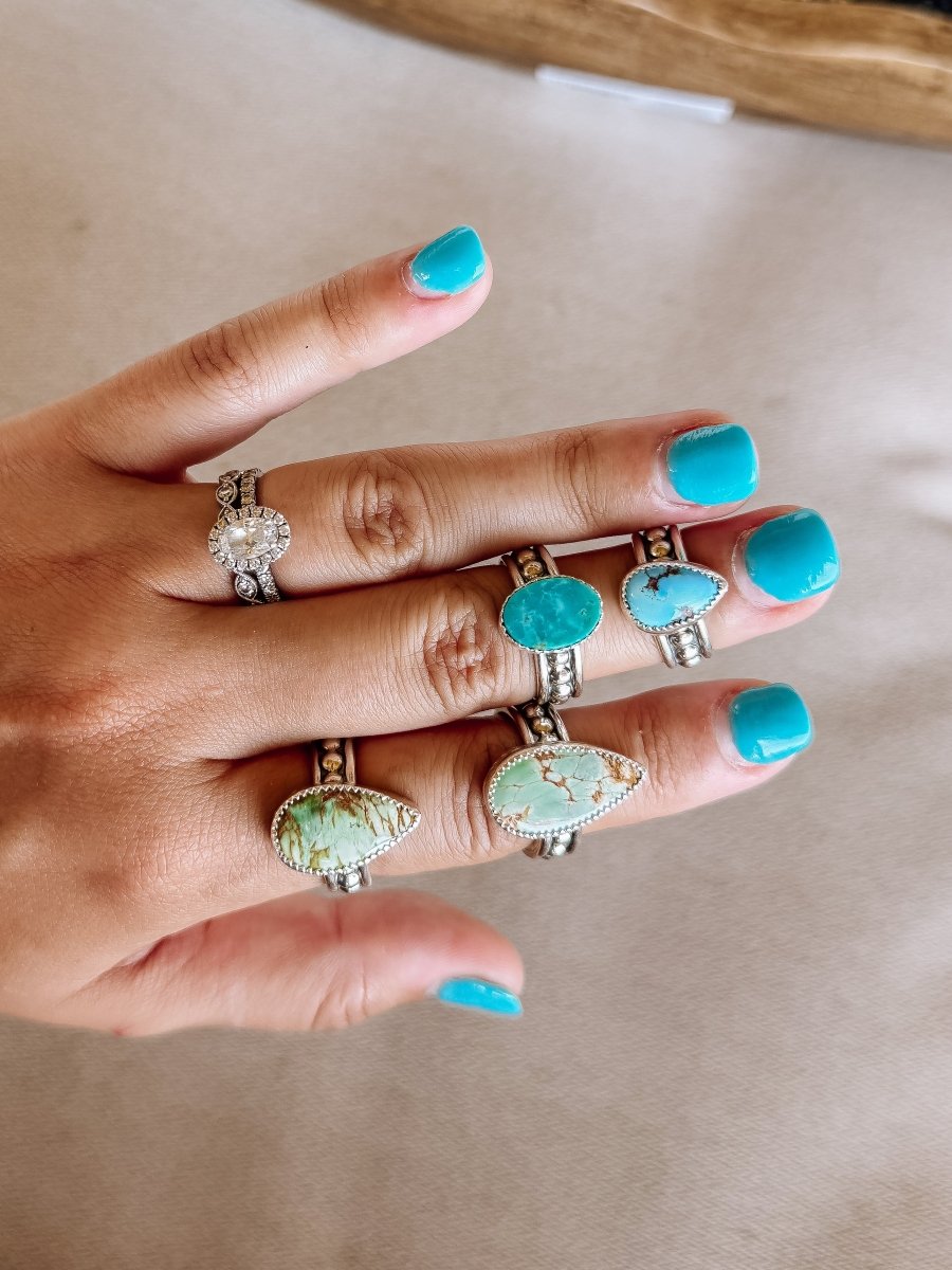 Braden Stone Ring - ring - Horseshoe J & Co.