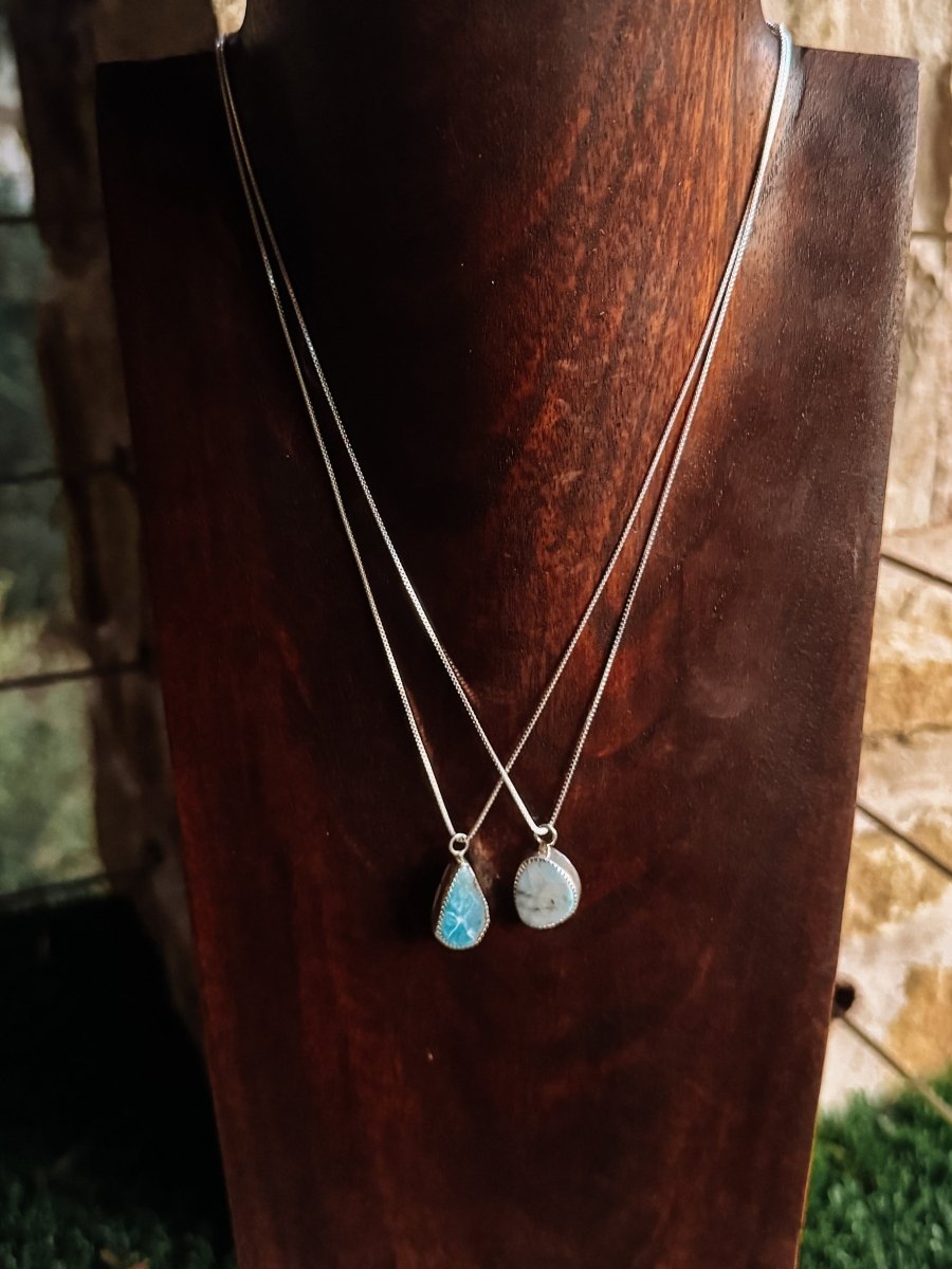Bryan Larimar Necklace - Wooten's