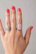 Burris Pink Opal Ring - Wooten's
