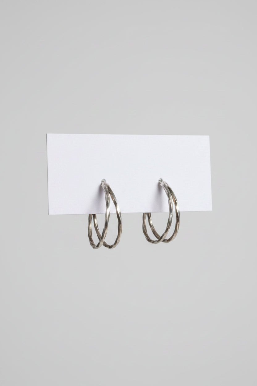 Canelo Sterling Silver Hoop Earrings - Wooten's