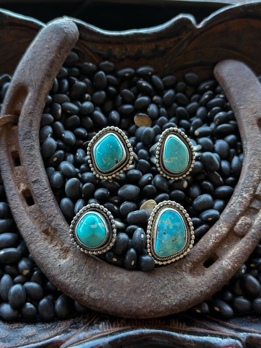 Carried Away Adjustable Turquoise Ring - Wooten's