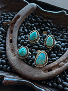 Carried Away Adjustable Turquoise Ring - Wooten's