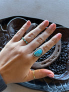 Carried Away Adjustable Turquoise Ring - Wooten's