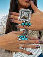 Cascade Concho Adjustable Ring - Wooten's