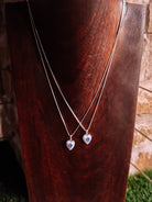 China Plate Heart Necklace - Wooten's