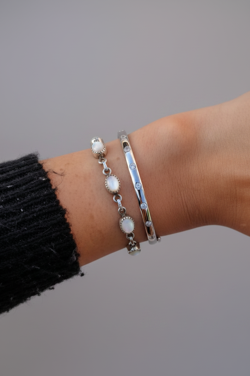 Chinook Bezel - Set Bangle - Wooten's