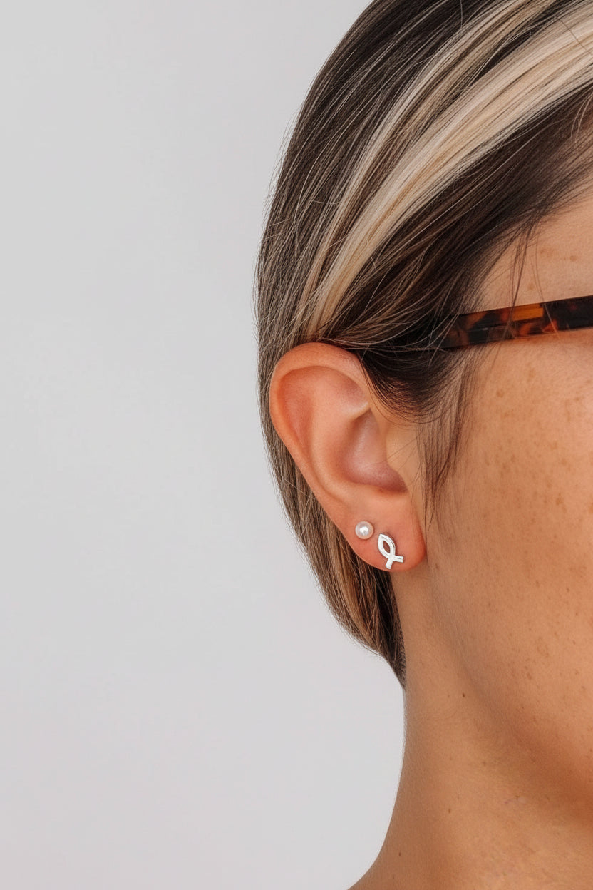Christian Fish Stud Earring - Wooten's