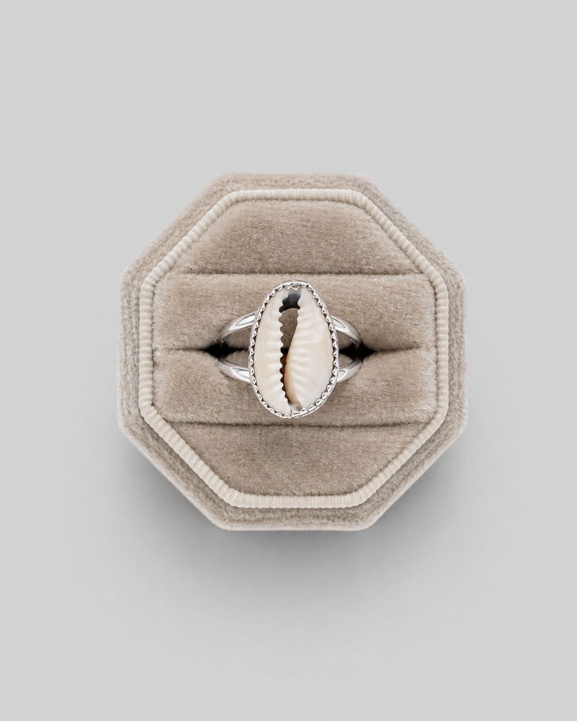 Corpus Christi Cowrie Shell Ring - Wooten's