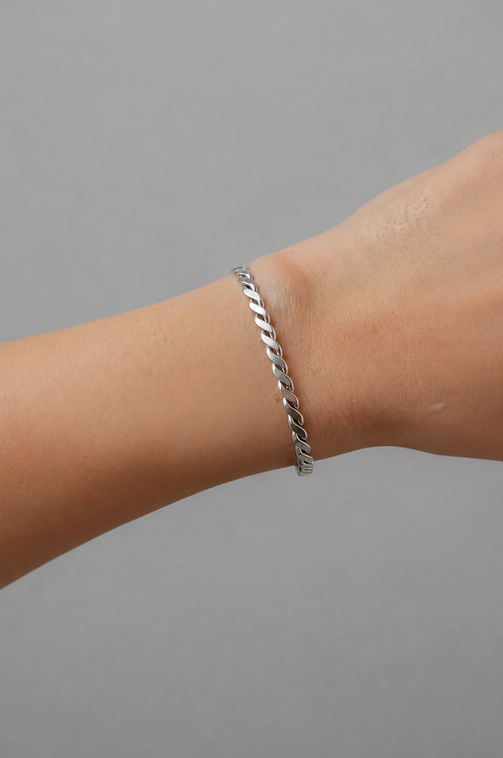 Cowdrey Silver Twist Cuff - Wooten's
