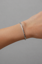 Cowdrey Silver Twist Cuff - Wooten's