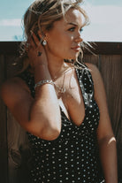 Cowgirl Luxe Dancing Stone Stirrup Earrings - Wooten's
