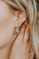 Cowgirl Luxe Engraved Stirrup Earrings - Wooten's