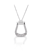 Cowgirl Luxe Oxbow Stirrup Necklace - Wooten's