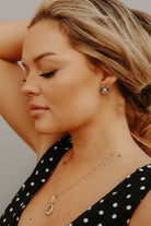 Cowgirl Luxe Stud Earrings with Horseshoe Jackets - Wooten's