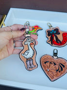 Cowgirl Purse Charm/Keychain - Wooten's