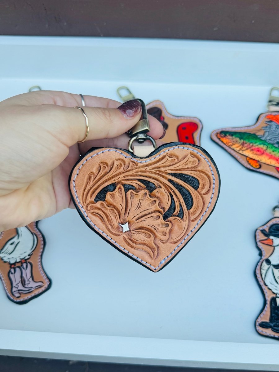 Cowgirl Purse Charm/Keychain - Wooten's