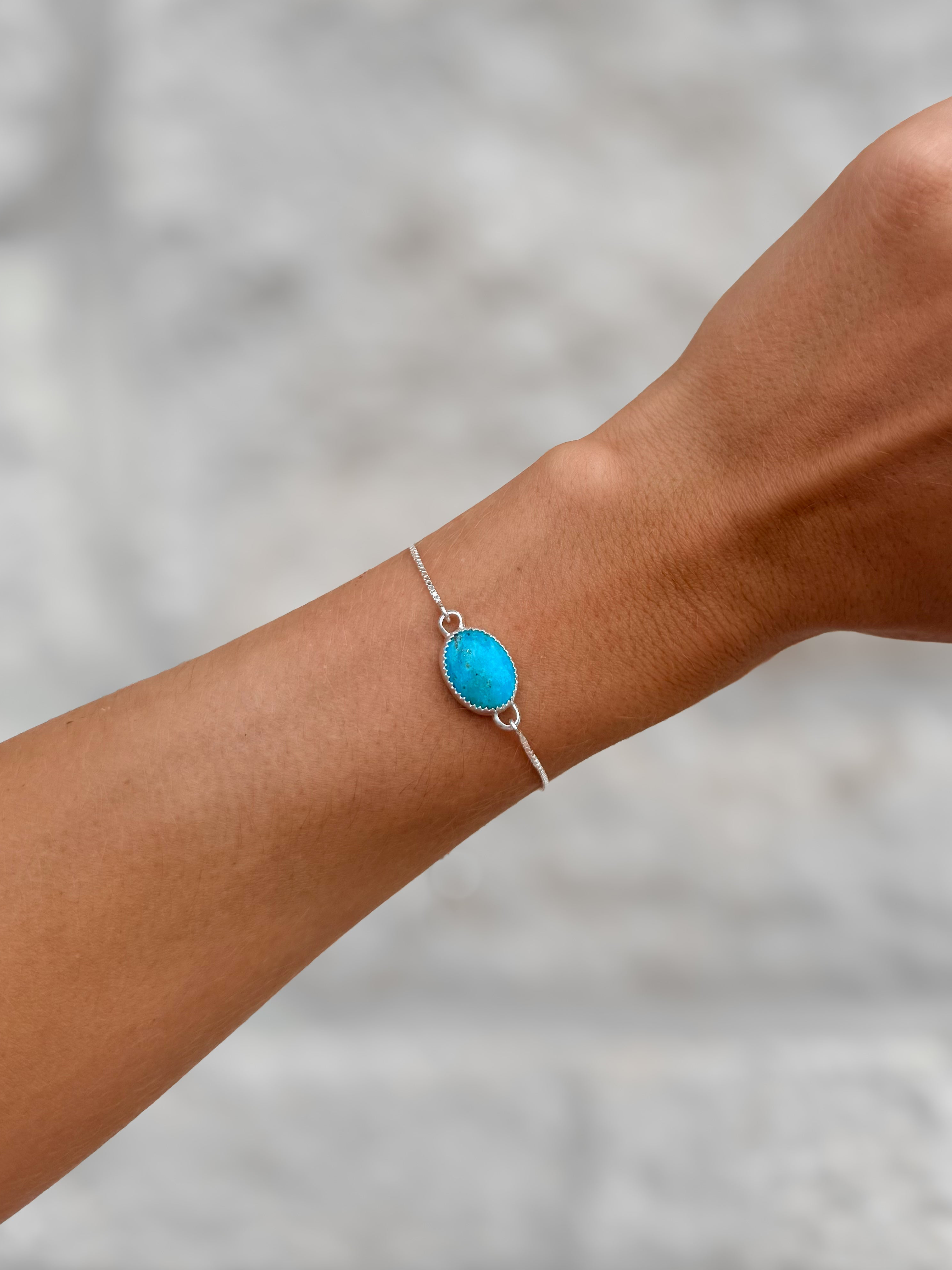 Cross Plains Turquoise Bracelet - bracelet - Wooten's