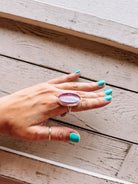 Custer Purple Spiny Oyster Ring - Horseshoe J & Co.